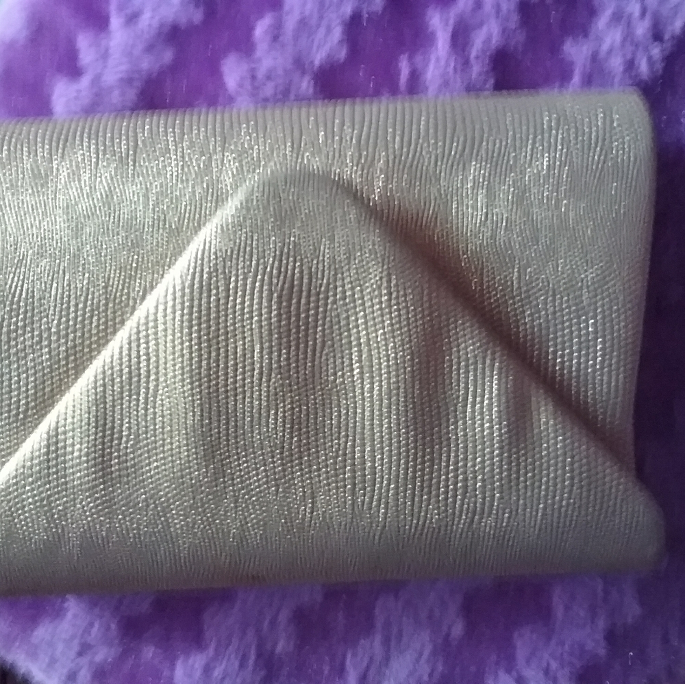 Gold clutch purse